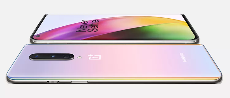 OnePlus 8 verde glacial, 5G desbloqueado Android Smartphone versión EE.UU.,  8 GB de RAM+128 GB de almacenamiento, pantalla de fluido de 90 Hz, cámara