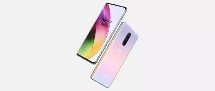 OnePlus 8 Smartphone with a Snapdragon 865 5G processor